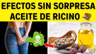 8 Efectos MILAGROSOS del Aceite de Ricino en la salud de las Personas Mayores  Saludable y Feliz [upl. by Aguie]