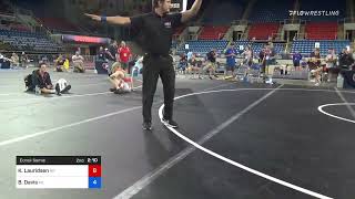 120 Lbs Consolation  Kael Lauridsen Nebraska Vs Braeden Davis Michigan D445 [upl. by Bunny]