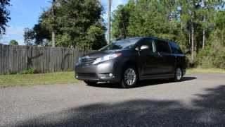 2014 Toyota Sienna XLE Review amp Test Drive [upl. by Mazurek]