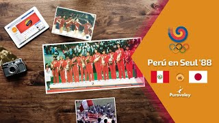 Perú vs Japón Semifinal Juegos Olímpicos Seúl 1988 Full Match [upl. by Ahsened]