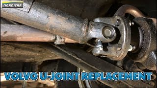 How To Replace a Universal Joint  Volvo PV544AmazonP1800 [upl. by Immat262]