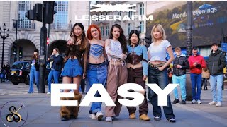 KPOP IN PUBLIC LONDON LE SSERAFIM ’EASY’  4K Dance Cover  SEGNO [upl. by Etterual468]