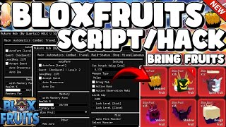 Mukuro Hub Roblox Blox Fruits Hack Script GUI  Auto Farm Bring Fruits Auto Raid PASTEBIN 2023 [upl. by Parthen684]