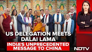 Dalai Lama News  US Delegation Meets Dalai Lama In Dharamsala  Left Right And Centre [upl. by Capone385]