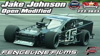 Jake Johnson Monaco Tri Track Modified Star Speedway 7222023 [upl. by Nehttam109]