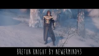 Skyrim Mod  Breton Knight [upl. by Leanatan137]