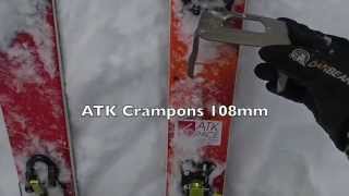 2015 ATK Crampons 108mm [upl. by Kinghorn]