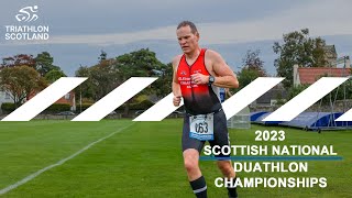 HIGHLIGHTS 2023 Scottish National Duathlon Championships [upl. by Eaned]