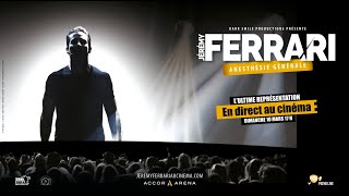 JEREMY FERRARI  ANESTHESIE GENERALE  EN DIRECT AU CINEMA  Bandeannonce [upl. by Nickolaus]