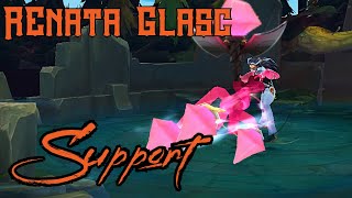 Renata Glasc Support Is she Good Best Builds Runes and Matchups Season 12 League of Legends [upl. by Nerrol]