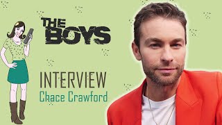 THE BOYS  interview Chace Crawford [upl. by Novek108]