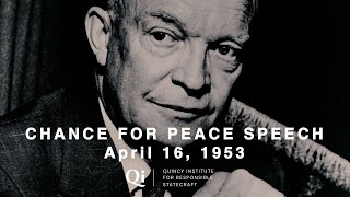 Eisenhower and the Chance for Peace [upl. by Blanca]