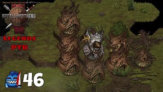 Battle Brothers Legends PTR Mod  Solo Lone Wolf  Ep 46 Lost in the Woods [upl. by Ayotol]