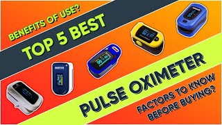 Best Pulse Oximeter In India  Best Oximeter  Best Fingertip Pulse Oximeter [upl. by Garwood]