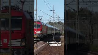 Snälltåget Vectron  Flemingsberg [upl. by Papke]