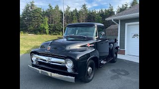 1956 Ford F100 Pickup Rotisserie Restoration [upl. by Gadmon]