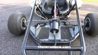 Jet Powered Go Kart 160mph [upl. by Notlit886]