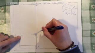 11 Assonometria Cavaliera parallelepipedo [upl. by Chadwick]