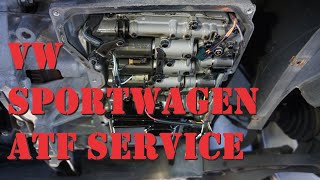 2017 VW Golf Sportwagen ATF Service [upl. by Sinegold]