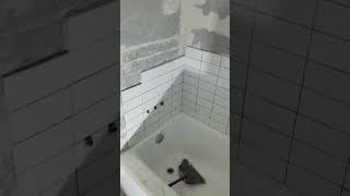 🤬Worst Tile Installer EVER🤮 shorts tile contractor renovation fail construction remodel [upl. by Anetsirhc709]