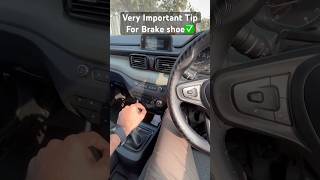 Ab Handbrake Laga Kar Brake Shoe Kharab Mat Karna❌tatapunch carinformation shortvideo [upl. by Uaeb]