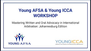 Young AFSA amp Young ICCA  WORKSHOP [upl. by Zabrina]