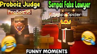 PROBOIZ 95 is a judge and Senpaispider Is Fake lawyer  FUNNY MOMENTS [upl. by Dombrowski]