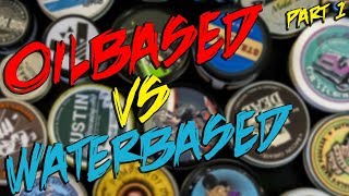 POMADE OILBASED VS POMADE WATERBASED Part 1 [upl. by Etnor]