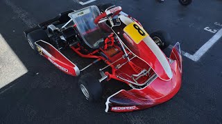 EV Kart Redspeed Tony Kart NNKC [upl. by Chad581]