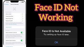 How to fix Face ID not working on iPhone After iOS 174 Update [upl. by Izmar]