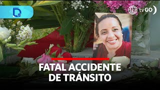 Fatal accidente de tránsito  Domingo al Día  Perú [upl. by Leicester]