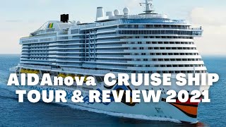 AIDAnova cruise Ship❗ Ship Tour 2021 [upl. by Anhavas]