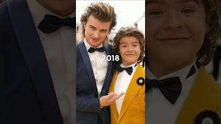 Joe Kerry and Gaten through years gatenmatarazzo steveharrington strangerthings dustinhenderson [upl. by Barolet728]