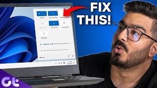 Top 7 Ways to Fix Quick Settings Not Working on Windows 11  Guiding Tech [upl. by Rellia]