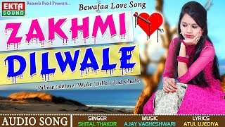 Shital Thakor  Zakhmi Dilwale  BEWAFA Love Song  Latest Hindi Song 2017  RDC Gujarati [upl. by Cohbert]