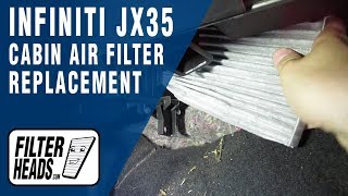 How to Replace Cabin Air Filter 2013 Infiniti JX35 [upl. by Bray]