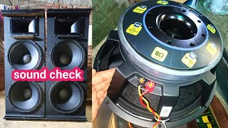 Studiomaster SMB1545 Speaker sound check Dj Tech Bihar djtechbihar speaker [upl. by Ahmed777]