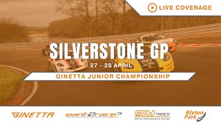 2024 Ginetta Junior Championship  Silverstone GP  Round 4  LIVE [upl. by Tootsie]