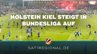 Holstein Kiel steigt erstmals in FußballBundesliga auf [upl. by Mattie]