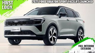 2025 Ford Equator Sport Facelift SUV Launched In China  First Look  Full Interior Exterior [upl. by Bobbye]