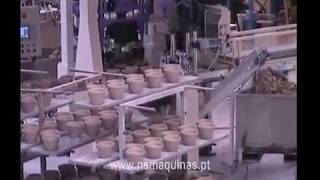 Automatic Ceramic Pots Pressing Machine S12 [upl. by Billie]