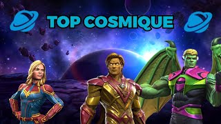 TOP COSMIQUE  Les meilleurs champions cosmique  MARVEL CONTEST OF CHAMPIONS [upl. by Erle]