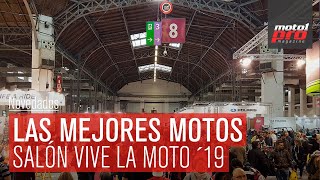 Las mejores motos del salón Vive la Moto de Barcelona 2019 [upl. by Yusem450]