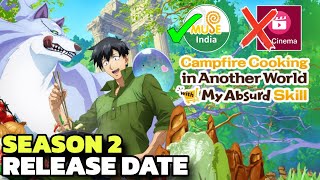 Campfire Cooking In Another World Season 2 Release Date  Hindi Dub  Muse IN  Jio Cinema [upl. by Carissa]