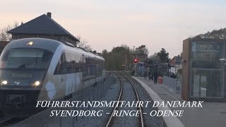 Führerstandsmitfahrt Dänemark Svendborg  Odense mit RV4668 [upl. by Retepnhoj296]