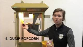 How To Operate a Popcorn Machine [upl. by Lattimer61]