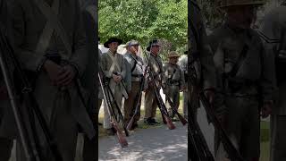 Part3  Confederate Formation Drills  Civil War Days Reenactment shorts drill war reenactment [upl. by Nodnarbal524]