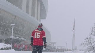 Kansas City playoff game may be one of coldest ever [upl. by Amehsat]