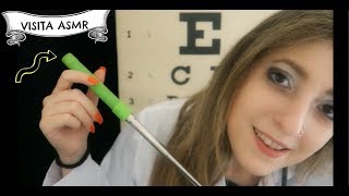 ASMR ⚕ EXAMEN de tu VISIÓN 👀 [upl. by Brom]