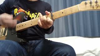 The Rolling StonesJiving Sister FannystudioKeith Richards part guitar cover63 5F1tweed champ [upl. by Lati937]